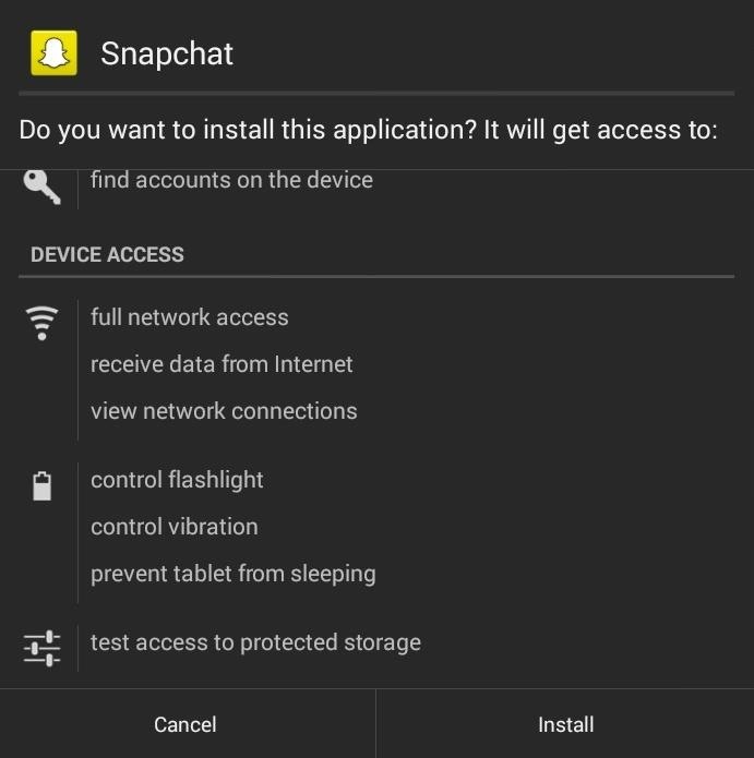 Snapchat For Android Tablet Download